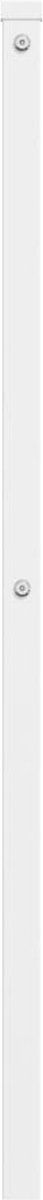 vidaXL - Hoofdbord - 75 - cm - metaal - wit