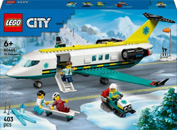 LEGO® City Ambulancevliegtuig, Speelgoedvliegtuig - 60465