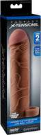 Pipedream Fantasy X-Tensions sleeve Perfect Extention - With Ball Strap bruin