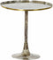 Bijzettafel DKD Home Decor Bruin Aluminium Marmer (51 x 51 x 51 cm)