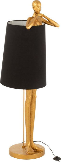 J-Line Lamp Man Poly Goud