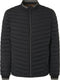 No Excess Jacket - Gewatteerd - Regular fit met ribkraag - Zwart