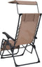 vidaXL - Terrasstoelen - 2 - st - inklapbaar - textileen - taupe