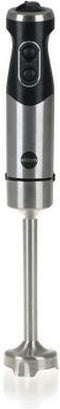 Staafmixer - 1000W - met turbo-functie - zwart zilver