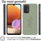 iMoshion Hoesje Geschikt voor Samsung Galaxy A33 Hoesje Siliconen - iMoshion Design hoesje - Groen / Floral Green