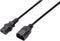 Conrad SY-5044234 - Verlengkabel C14/C13 - 3,5 m - Zwart