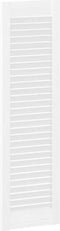 vidaXL - Kastdeuren - louvredesign - 4 - st - 99x29,5 - cm - wit