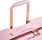 Delsey Freestyle - Reiskoffer 76 cm - 104L - SECURITECH® ritssluiting - Roze met Goudkleurige Hardware