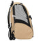 Huisdierentrolley 3-in-1 48x32x57 cm oxford stof zandkleurig