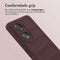 imoshion Hoesje - Geschikt voor Oppo A58 - EasyGrip Backcover - Aubergine