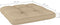 vidaXL Bankkussens pallet 2 st beige