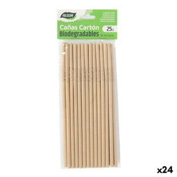 Herbruikbaar Drinkriet Algon 19,7 x 0,6 cm 25 Onderdelen 24 Stuks