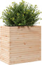 vidaXL - Plantenbak - 70x40x68,5 - cm - massief - grenenhout