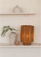 GOOD&MOJO Tafellamp Panama - Donkerbruin - 26x28x26cm - Bohemian
