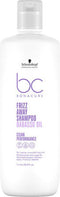 Schwarzkopf Professional Bonacure Frizz Away Shampoo - 1000 ml- Normale shampoo - Voor Alle haartypes -