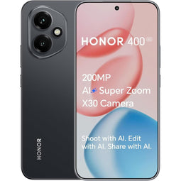 Honor 400 - Zwart - 256 GB - Dubbele fysieke simkaart