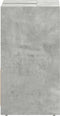 vidaXL - Wastafelkast - 60x33x60 - cm - bewerkt - hout - betongrijs