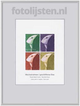 Nielsen Design Accent 40x60cm mat zilver