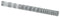 vidaXL - Veldhek - 1,5 - x - 25 - m - Gegalvaniseerd - Staal