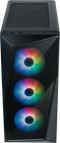 Cooler Master CMP 520 - ATX Midi-Tower - Gehard glas - Zwart