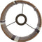 Light & Living Medan - Lampenkap - Cilinder - Bruin - Ø20cm