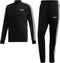 adidas Back 2 Basics - Trainingspak - Vochtafdrijvend materiaal - Zwart - Wit - Maat XXL
