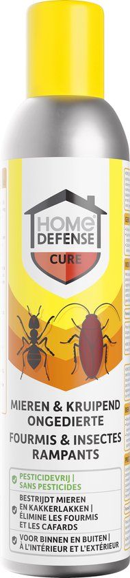 Home Defense - Mieren en Insectenspray 300ml - Pesticidevrij - Effectieve Insectenbestrijding