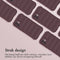imoshion Hoesje - Geschikt voor iPhone 12 - EasyGrip Backcover - Aubergine