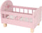 Little Dutch LD2517 - Houten Poppenbed - Soft Flowers - Roze