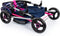 Bayer Cosy Poppenwagen incl. Luiertas Design hartjes met zeemeermin - Doll Pram - opvouwbaar