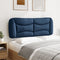 vidaXL Hvar - Hoofdbordkussen - 150 x 15 x 48 cm - blauw