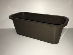 Bloembak Bruin lengte 40cm (set van 2)