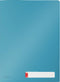 Leitz Cosy Privacy 3x Insteekmappen Met Tabbladen - Map Met 3 Compartimenten - Mappen Voor Privacygevoelige Documenten - Ideaal voor Thuiskantoor/Thuiswerken - Sereen Blauw