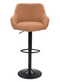 Dutchbone Oliver - Barkrukken - Tijdloos design - Cognac (set van 2)