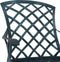 vidaXL - Tuinstoelen - Stapelbaar - 4 - stuks - Groene - Gietaluminium