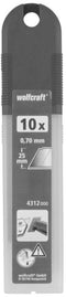 Wolfcraft 4312000 Afbreekmesjes 0,7 x 25 mm 10 stuk(s)