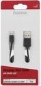Hama Oplaad-/gegevenskabel, micro-USB, 1 m, zwart