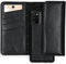 Selencia Hoesje Geschikt voor Samsung Galaxy A41 Hoesje Met Pasjeshouder - Selencia Eny Uitneembare Vegan Lederen Clutch - Zwart