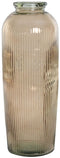 Vaas Home ESPRIT Taupe Gerecycled glas 30 x 30 x 72 cm