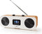 Nedis RDIN2500WT - Internetradio - FM DAB+ Bluetooth - Wit