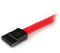 Startech.com SATA Kabel - 0.3m - Rood Zwart