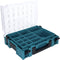 Makita 191X80-2 - Mbox Organizer - 13 verstelbare inzetbakken - Zwart/Turquoise
