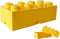 Opbergbox Brick 8, Geel - LEGO