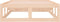 vidaXL - Bedframe - massief - hout - 90x190 - cm