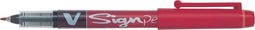 Pilot Fineliner V-Sign Pen rood