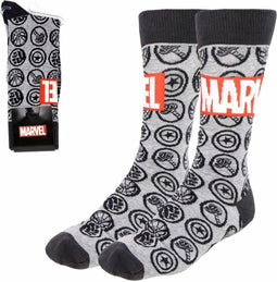 Sokken Marvel Uniseks Grijs - 40-46