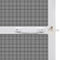 vidaXL - Hordeur - met - scharnieren - 100x215 - cm - antraciet
