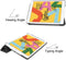 Just in Case 7571717 - Hoes voor iPad 10.2 - Kunstleer en TPU - Zwart