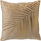 Dutch Decor LUNO - Kussenhoes 45x45 cm - gouden opdruk - Semolina - beige - met rits