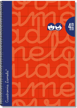 Schrift Lamela Rood 5 Stuks Quarto